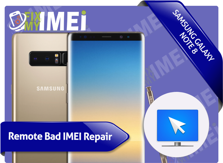 Note 8 N950 Remote Bad Imei Blacklisted Repair Fix - Samsung Galaxy Note 8 N950f 64gb Duos Gold - Oro (800x800), Png Download