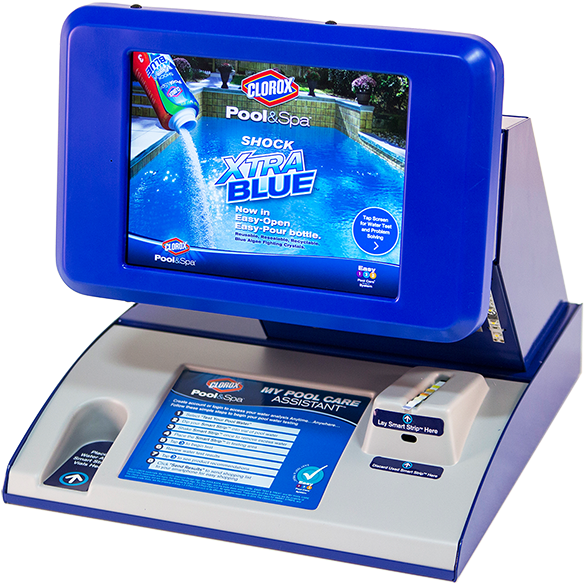 Clorox® Pool&spa™ Self-test Tablet Station - Clorox Fuel (755x675), Png Download