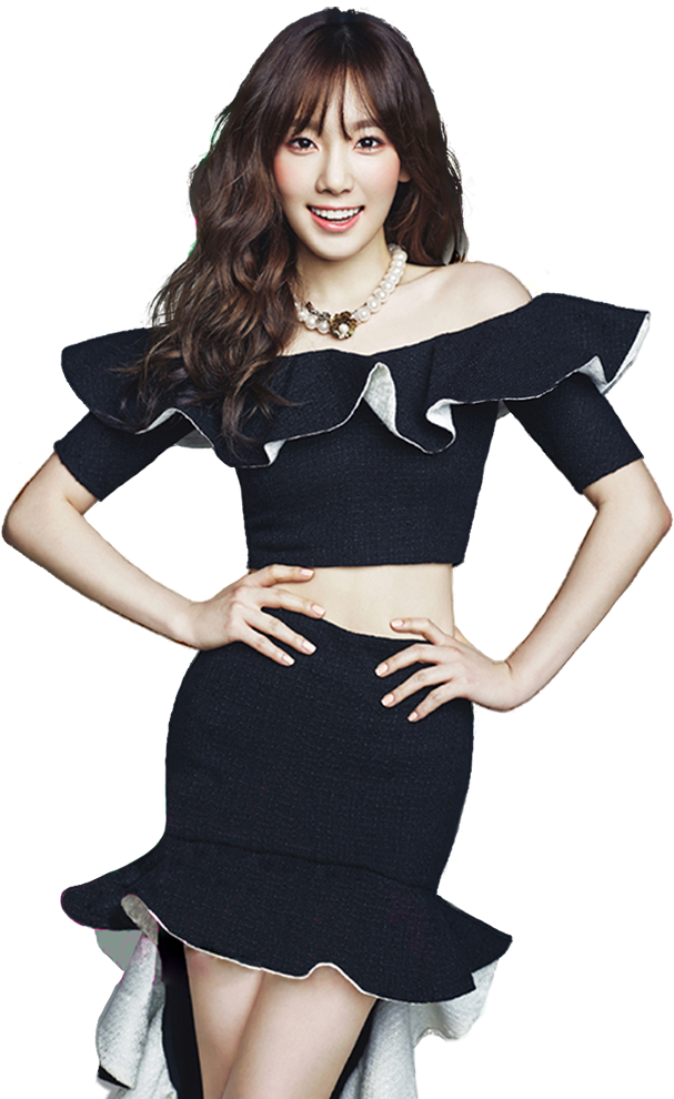 Taeyeon Png 2014 - Girls Generation Taeyeon Png (749x990), Png Download