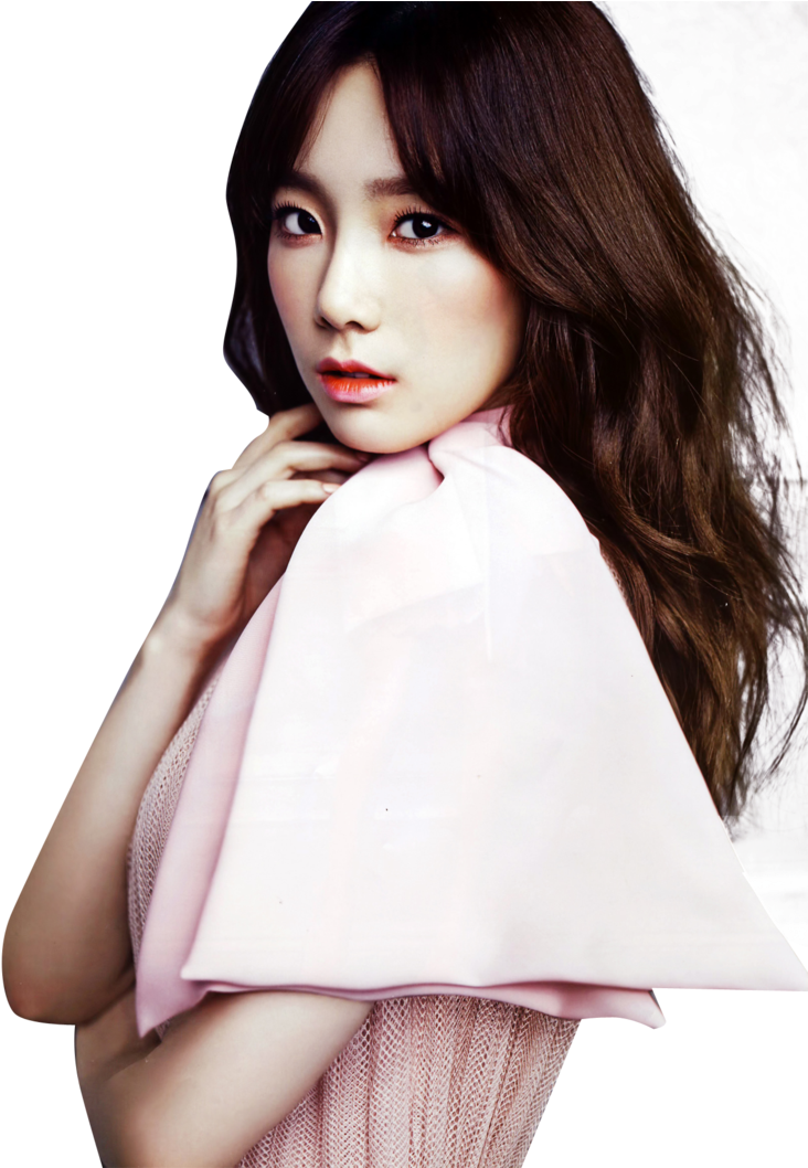 Taeyeon Render Snsd Girls Generation - Taeyeon Deviantart (756x1057), Png Download