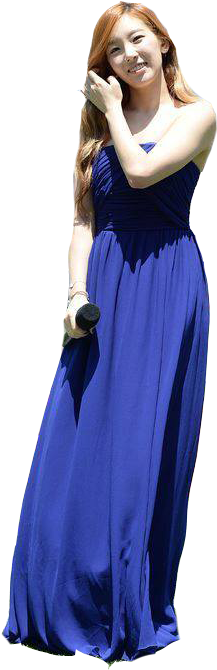Mikky Jjang - Gown (500x734), Png Download