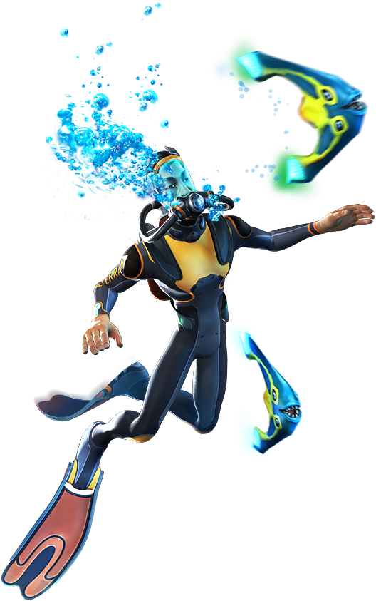 Análisis De Subnautica - Deslizador Submarino Png Subnautica (600x896), Png Download