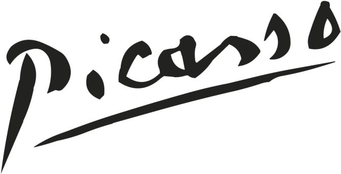 Pc Definition - Firma De Pablo Picasso (700x374), Png Download