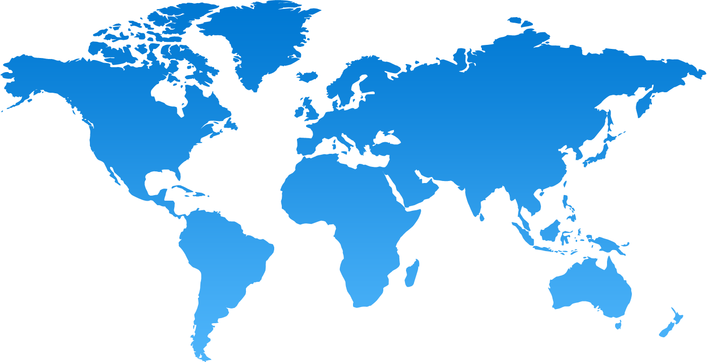 Search By Location - Map Of The World For Presentations (1400x718), Png Download