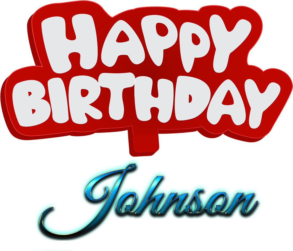 Johnson Happy Birthday Name Logo - Happy Birthday Walid (1340x1040), Png Download