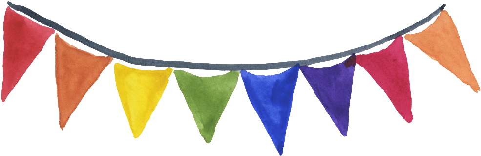 Colored Ornaments Transparent Decoratives - سكرابز زينة الطيور (1024x353), Png Download