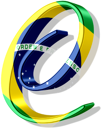 Blindada Por Deus - Alfabeto Bandeira Do Brasil Png (600x600), Png Download