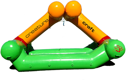 Creature Craft Baccoon Image - Inflatable (487x310), Png Download