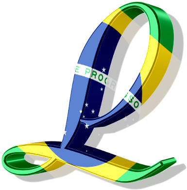Alfabeto Bandeira Do Brasil Png (600x600), Png Download