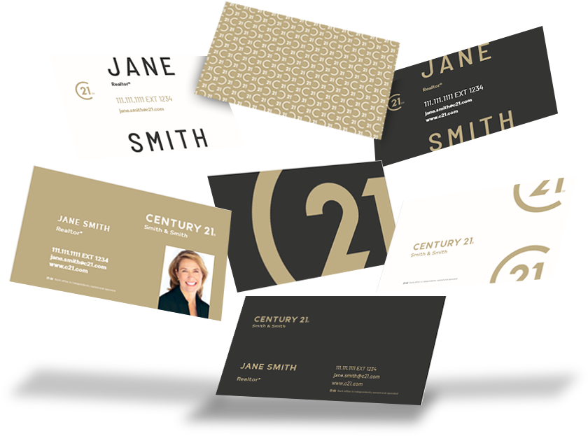 Century 21 Business Cards - Century 21 New Logo Business Cards (967x685), Png Download