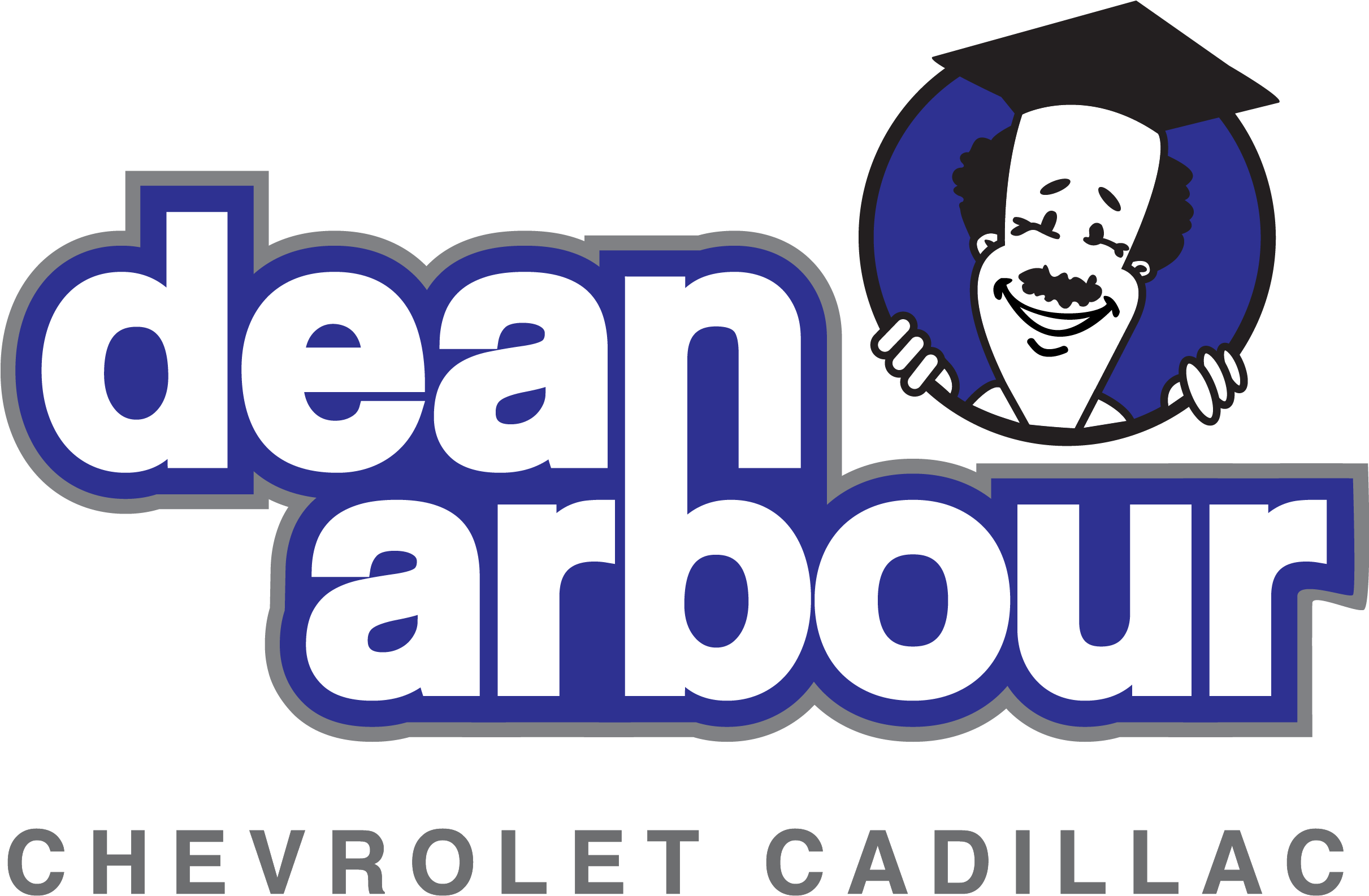 Dean Arbour Chevrolet Cadillac - Dean Arbour Logo (2421x1656), Png Download