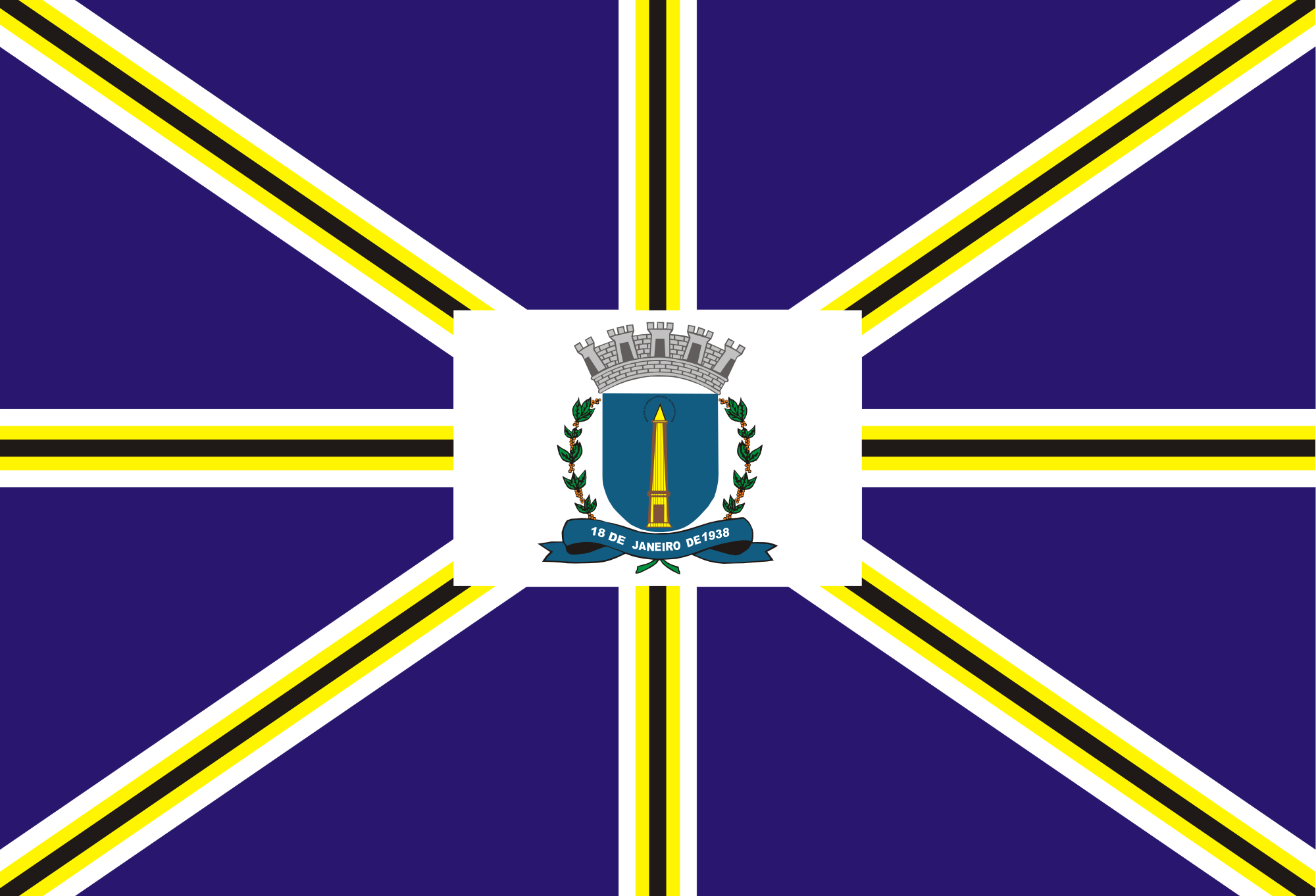Open - Bandeira De Cornelio Procopio (2000x1362), Png Download
