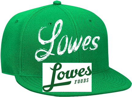 Snapback Flat Bill Hat - Embroidery (450x450), Png Download