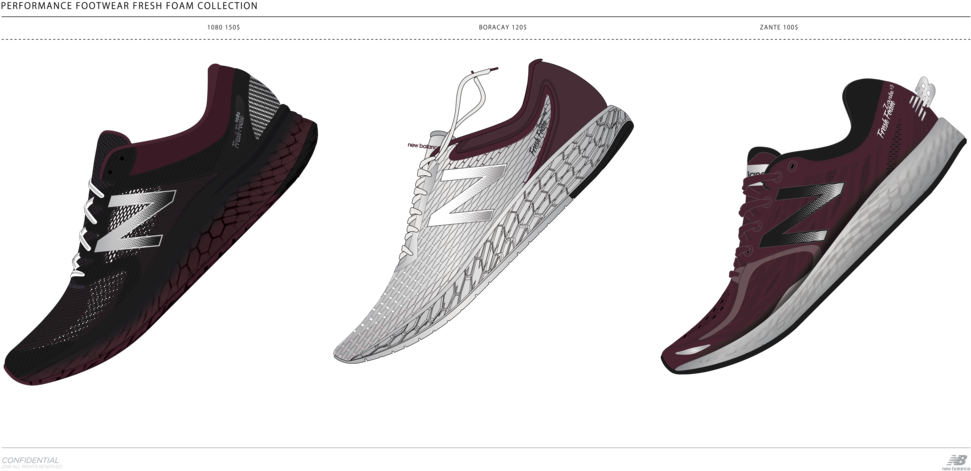 Nb Colorproject Performancerun - Nike Free (1000x484), Png Download