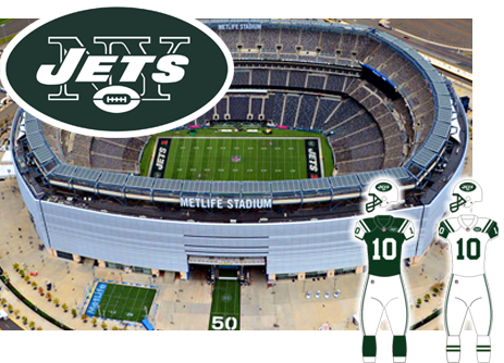 New York Jets Opponent Of The Tampa Bay Buccaneers - Logos And Uniforms Of The New York Jets (463x334), Png Download
