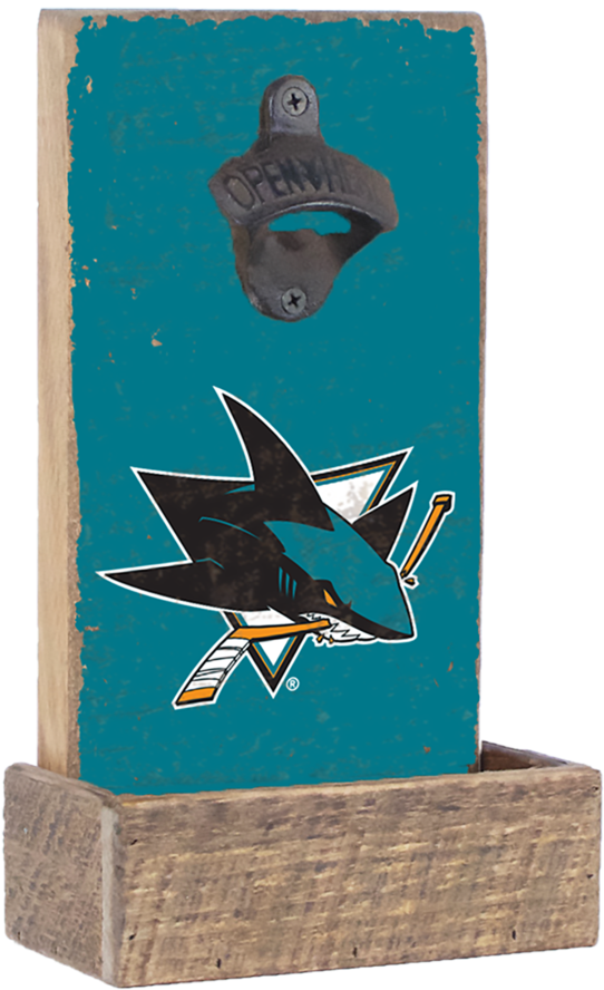 San Jose Sharks Bottle Opener - San Jose Sharks (1024x1024), Png Download