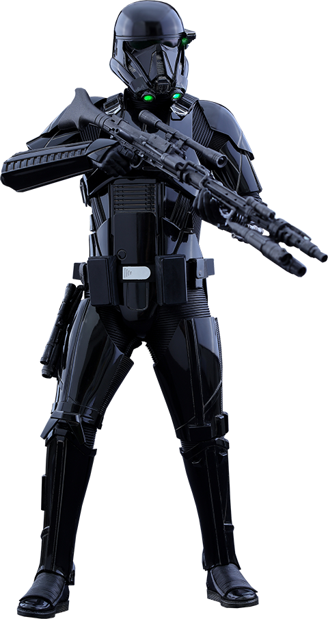 Death Trooper, Sixth Scale Figure By Hot Toys, Rogue - Star Wars Death Trooper Armor (480x904), Png Download