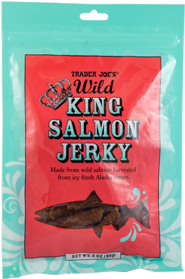 The Best Trader Joe's Products Of All Time - Trader Joe's Salmon Jerky (355x416), Png Download