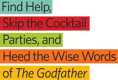 Find Help, Skip The Cocktail Parties, And Heed The - Magazine Words Png (456x311), Png Download