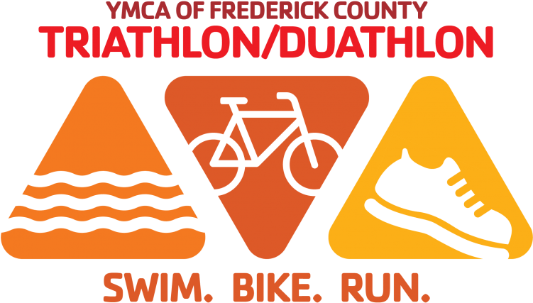 2018 Frederick Sprint Duathlon/triathlon - Triathlon (750x444), Png Download