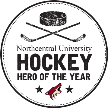 Ncu Hockey Hero, Arizona/phoenix Coyotes - Circle (377x377), Png Download