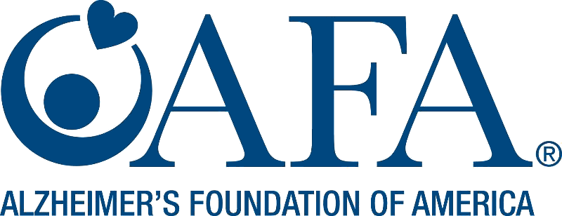 Alzheimer's Foundation Of America Logo - Alzheimer's Foundation Of America (800x308), Png Download
