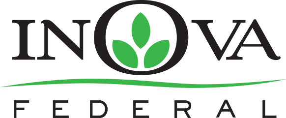 Inova Federal Credit Union Homepage - Inova Fcu Logo (582x240), Png Download