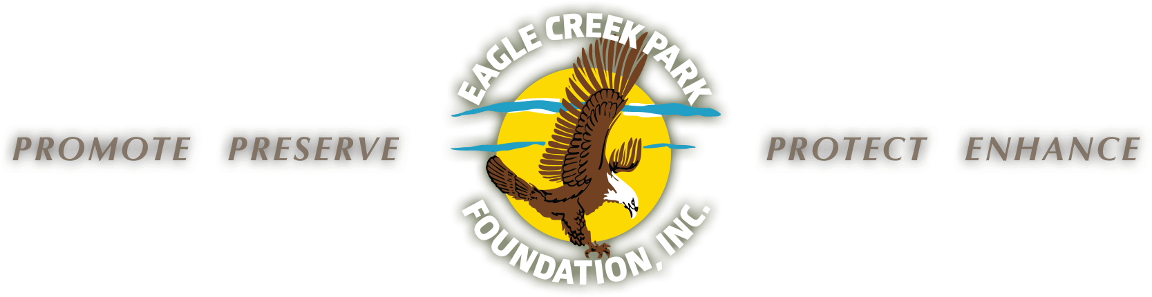 Eagle Creek Park Foundation - Eagle Creek State Park In Indianapolis (1746x454), Png Download