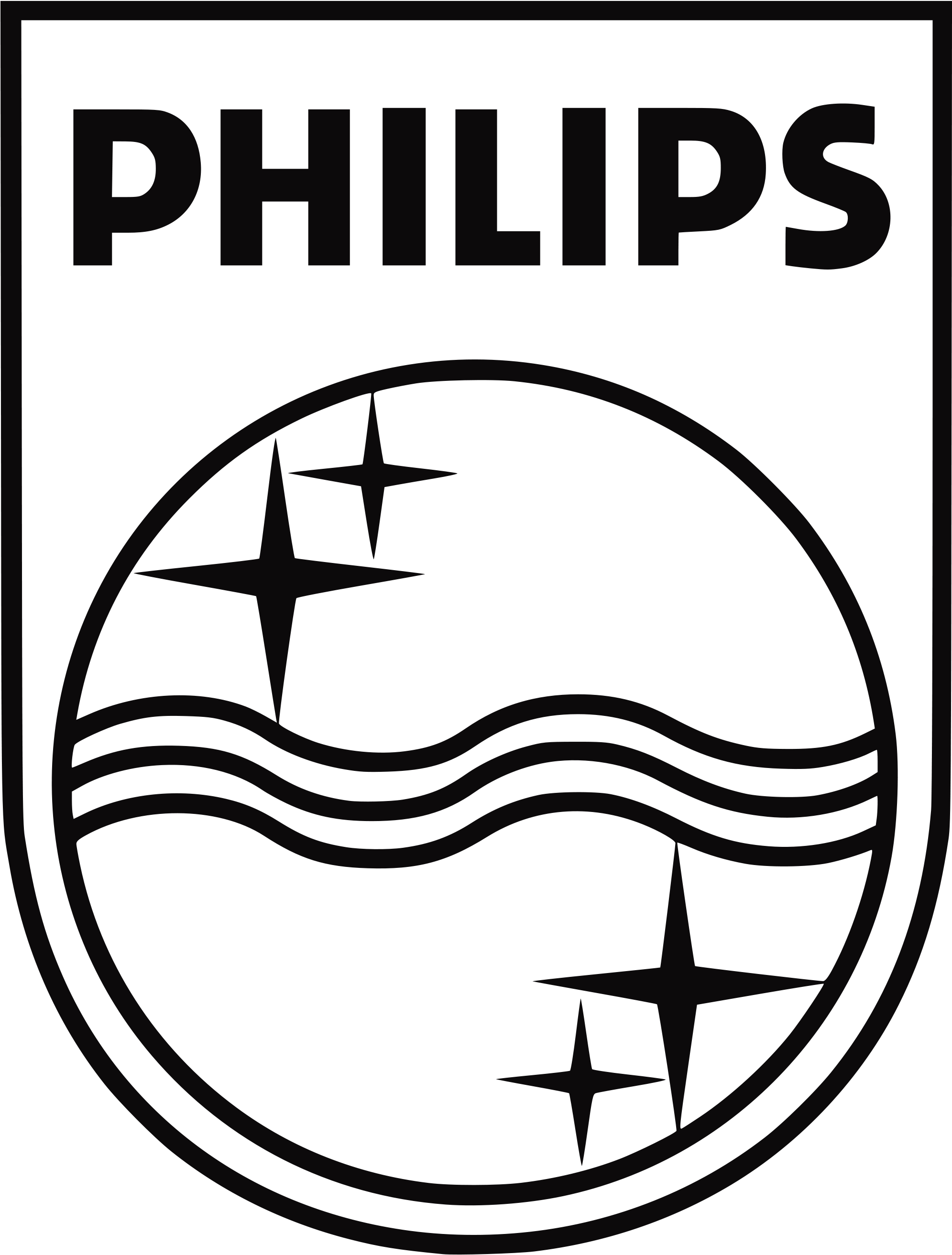 Open - Philips Logo White Png (2000x2627), Png Download