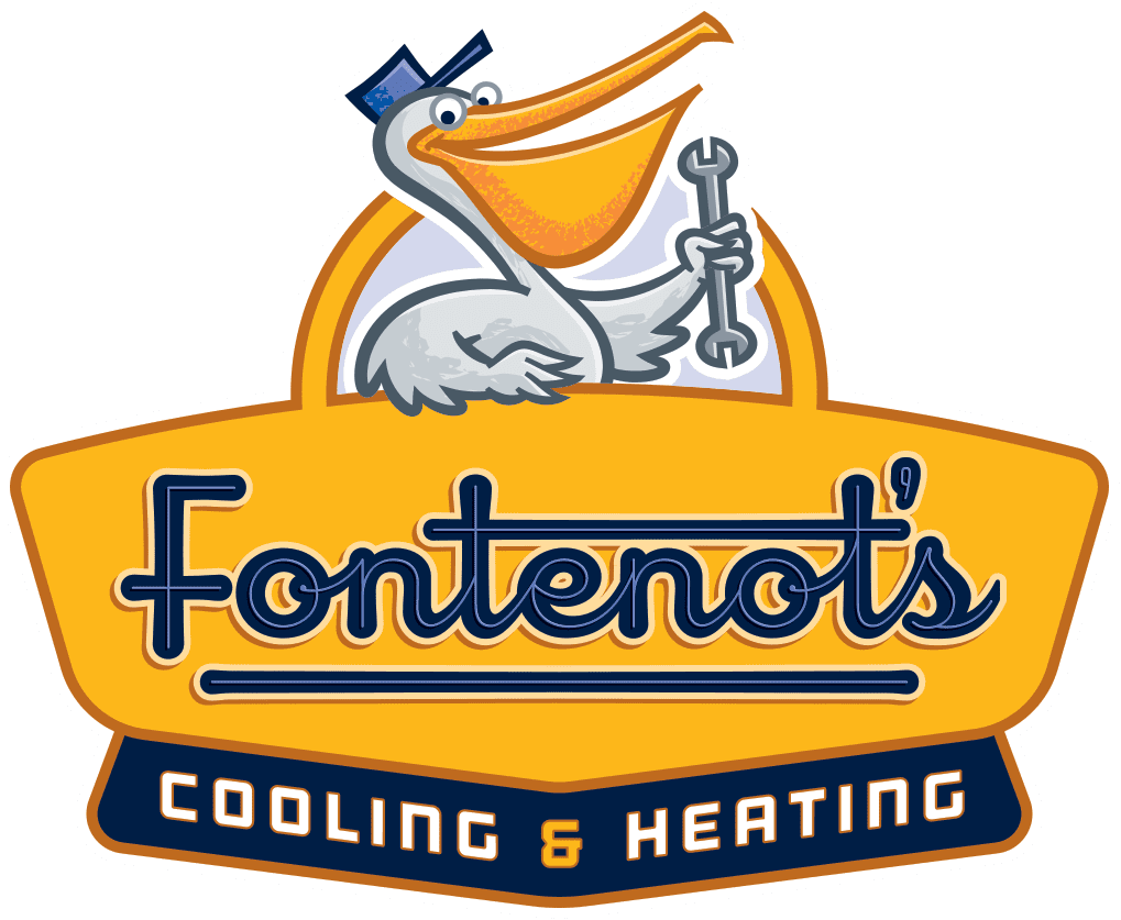 Fontenot's Air Conditioning & Heating - Company Mascot (1019x837), Png Download