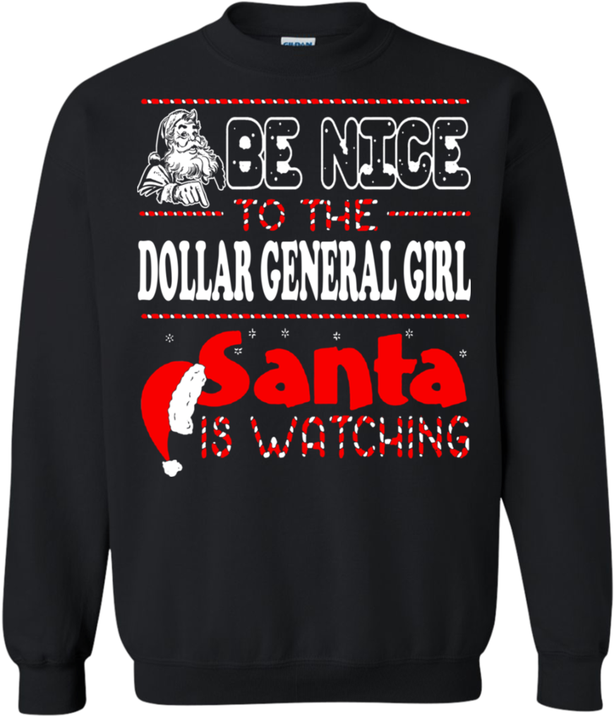 Christmas Ugly Sweater Be Nice To The Dollar General - Game Of Thrones Christmas Sweater (1024x1024), Png Download