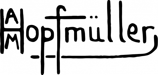 1920s Hopfmuller Signature - Cross (550x261), Png Download