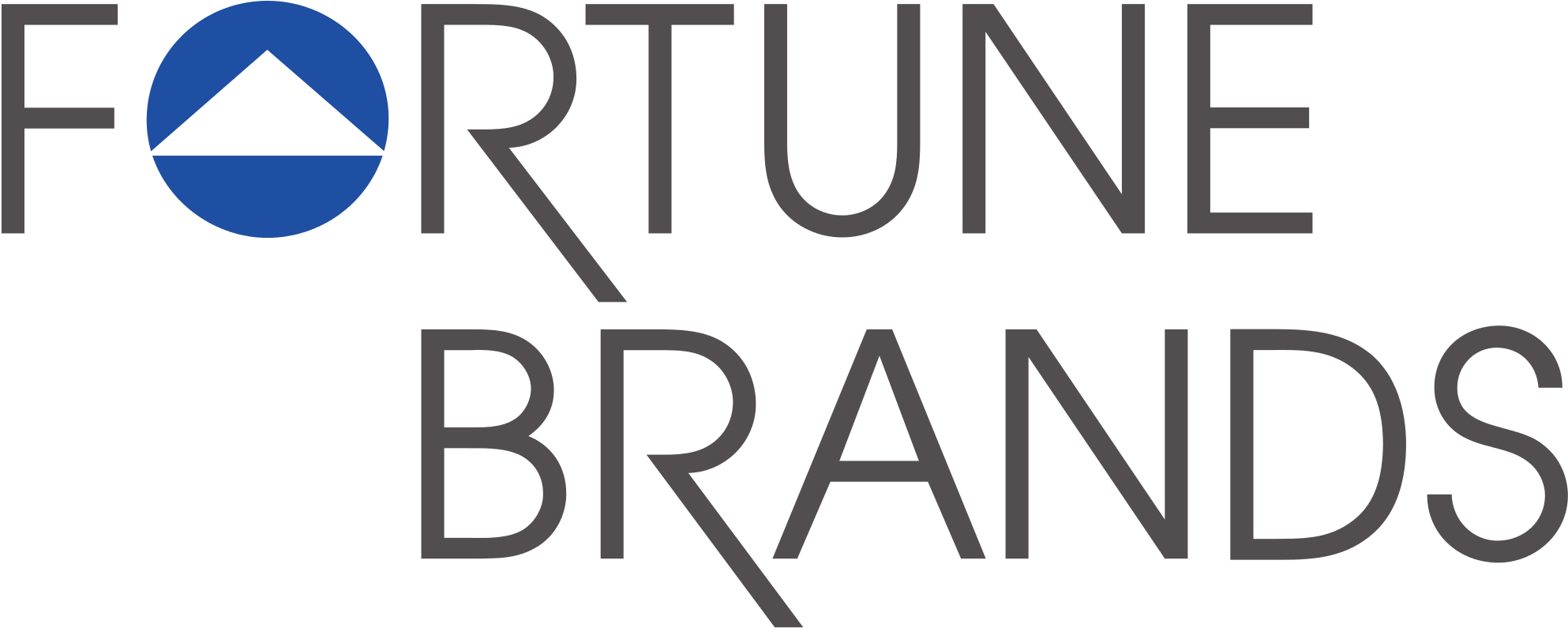 Open - Fortune Brands Home & Security Logo (2000x809), Png Download