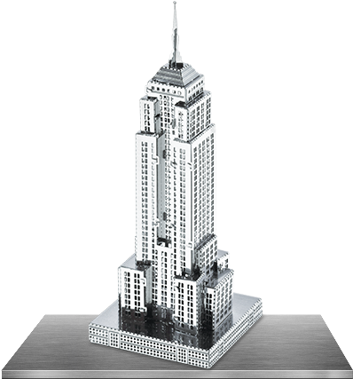 Empire State Building - Metal Earth Empire State Building (440x440), Png Download