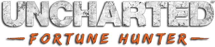 Fortune Hunter - Uncharted Fortune Hunter Png (747x235), Png Download