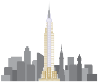 Empire State Building Clipart - Empire Building Png (400x400), Png Download