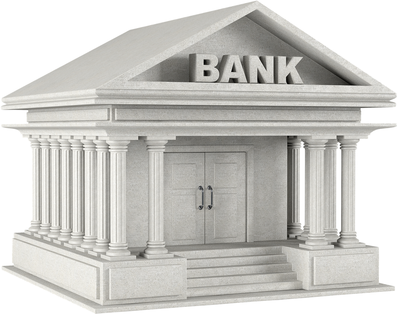 Bank Png Picture - Bank Icon 3d (1663x1109), Png Download
