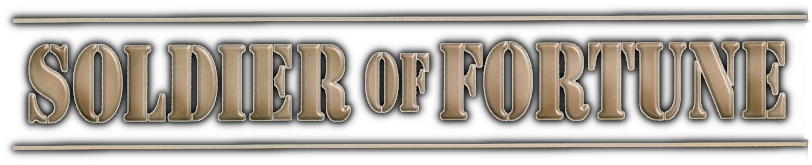 Soldier Of Fortune - Soldier (838x180), Png Download