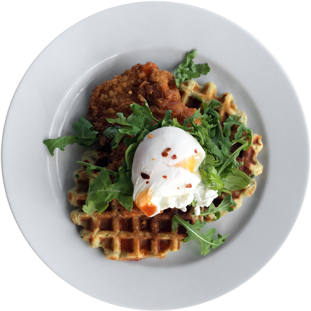 Saturday Brunch - Table Food Top View Png (600x600), Png Download