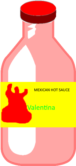 Salsa - Plastic Bottle (276x573), Png Download