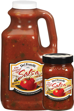 Our Original Salsa Medium - Dei Fratelli Medium Salsa 16 Oz Jar (450x450), Png Download