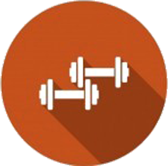 Dumbell - Vector Graphics (599x592), Png Download