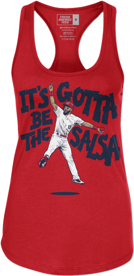 Matt Carpenter It's Gotta Be The Salsa Ladies Tank - Houston Rockets Women Jersey (819x1024), Png Download