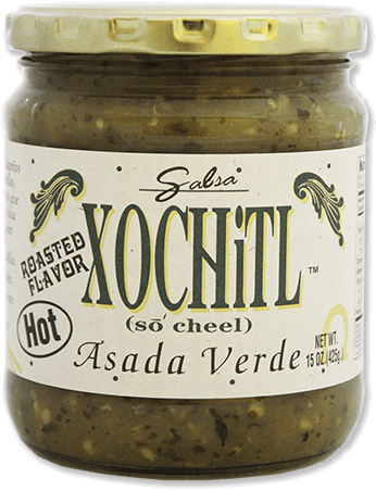 Asada Verde Salsa 15oz - Xochitl Salsa Verde (430x575), Png Download