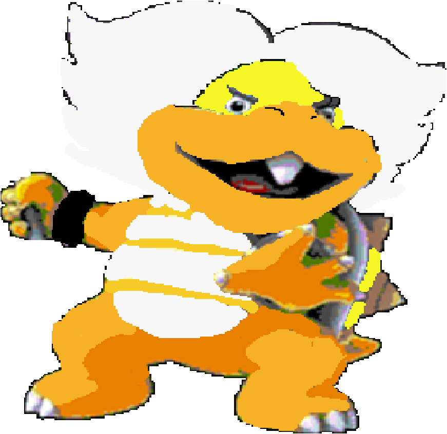 Ludwig Von Koopa - Ludwig Von Koopa Smw (871x846), Png Download