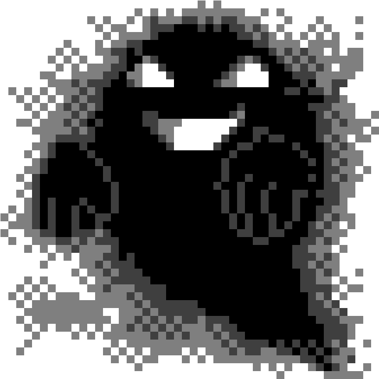 Png - Pokemon Missingno Ghost Png (800x816), Png Download