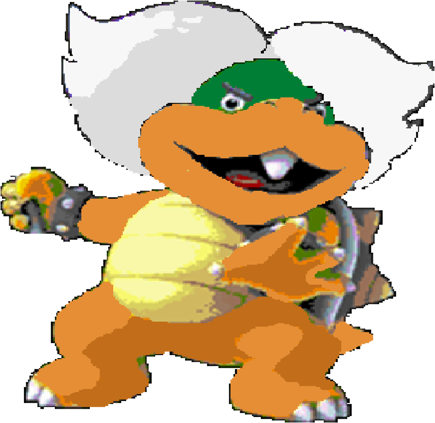 Ludwig Von Koopa - Ludwig Von Koopa Wii (872x848), Png Download