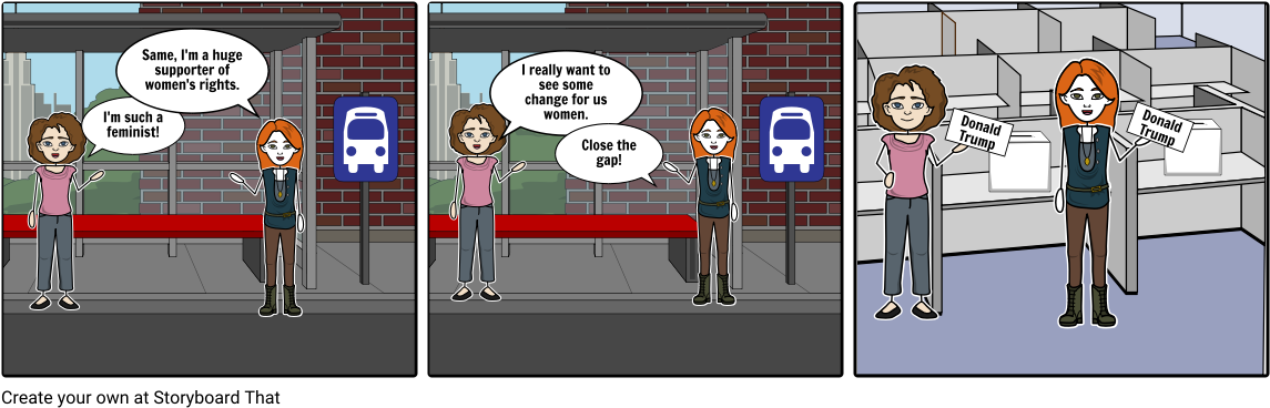 The Modern Day Feminist - Bus (1164x385), Png Download