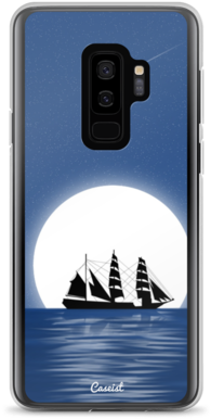 Ship Silhouette Samsung Case - Sailing Boats Tablet - Ipad Air 1 (horizontal) (480x480), Png Download