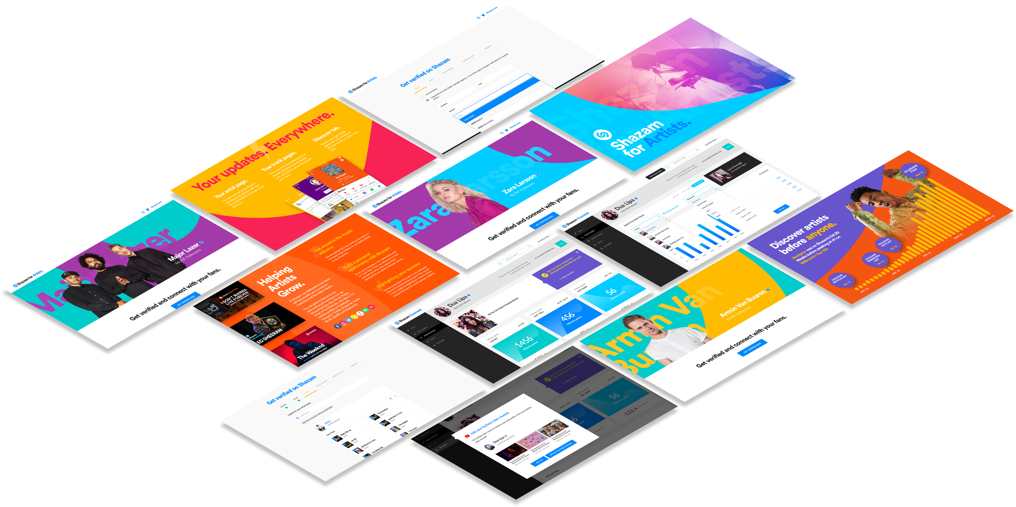 Revamped Shazam - Com - Brochure (3920x2026), Png Download